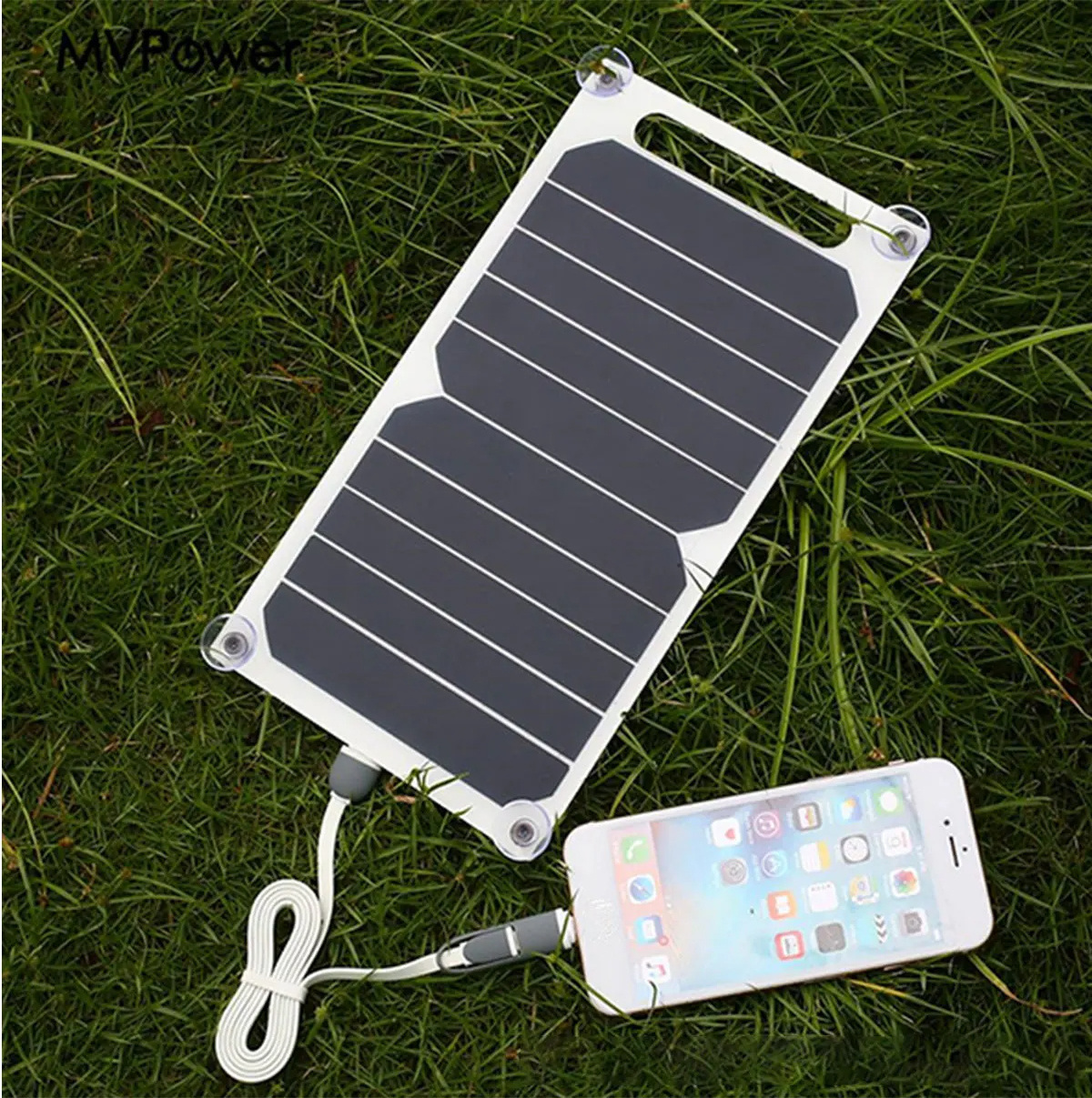 Sunpower Solar Panel With USB Waterproof Outdoor Hiking And Camping Portable Battery Mobile Phone Charging Bank Charging Panel