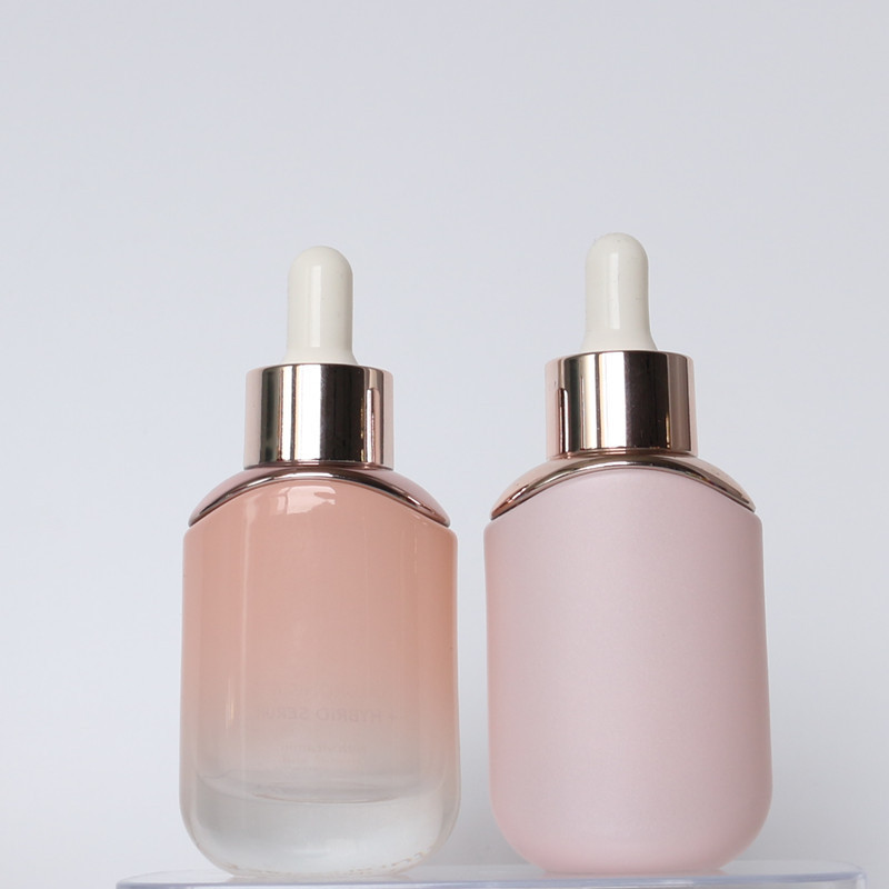 30ml cosmetic glass bottle dropper 15ml skincare glass bottle containers 50ml serum glass bottle cosmetic container