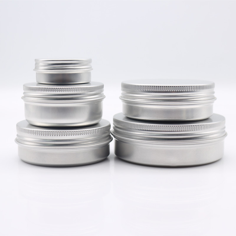 10ml 20ml 30ml 100ml 150ml 200ml 300ml aluminum tins Cosmetic Cream Jar aluminum jars,aluminum can,cosmetic packaging