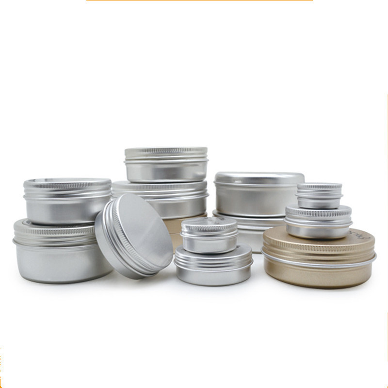 10ml 20ml 30ml 100ml 150ml 200ml 300ml aluminum tins Cosmetic Cream Jar aluminum jars,aluminum can,cosmetic packaging