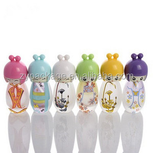 Pretty Cute Design Women Perfume Glass Bottle Purple Pink 20ml Frosted Glass Perfume Spray Bottle Dropper Essential Oil