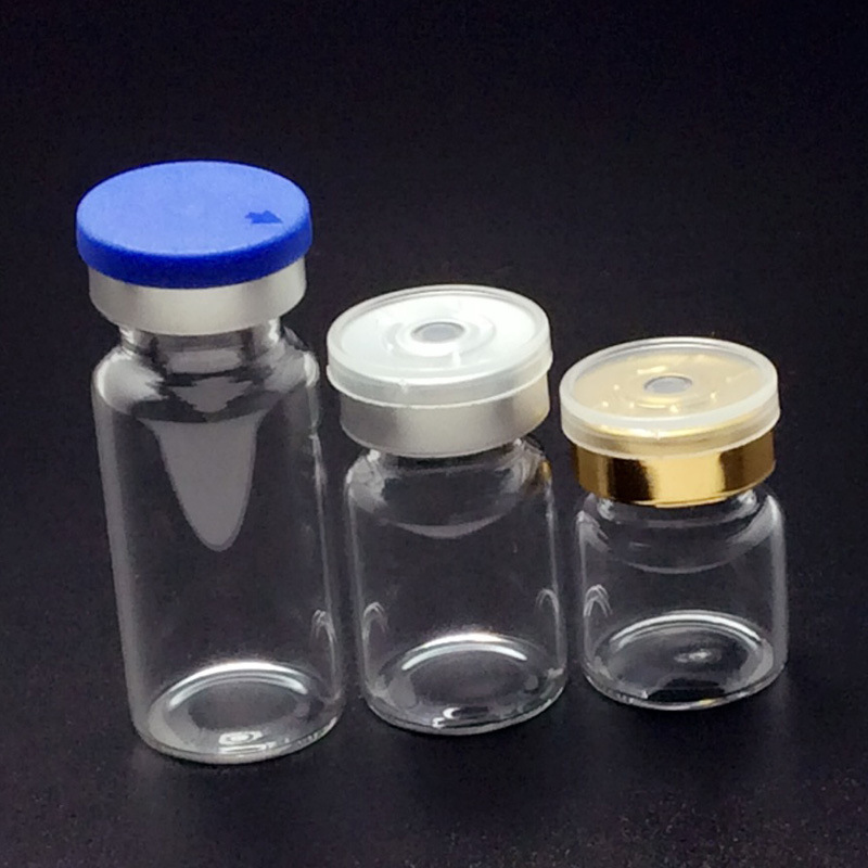 3ml 5ml 10ml Transparent Tubular Cosmetic Ampoule Clear Amber Glass Bottle For Lyophilisation (Lyo)