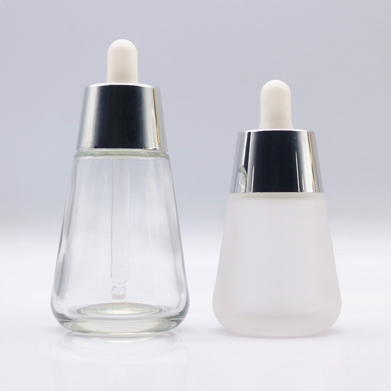 30ml 50ml triangle glass dropper bottle/wholesale glass perfume bottles/essential oil dropper bottle