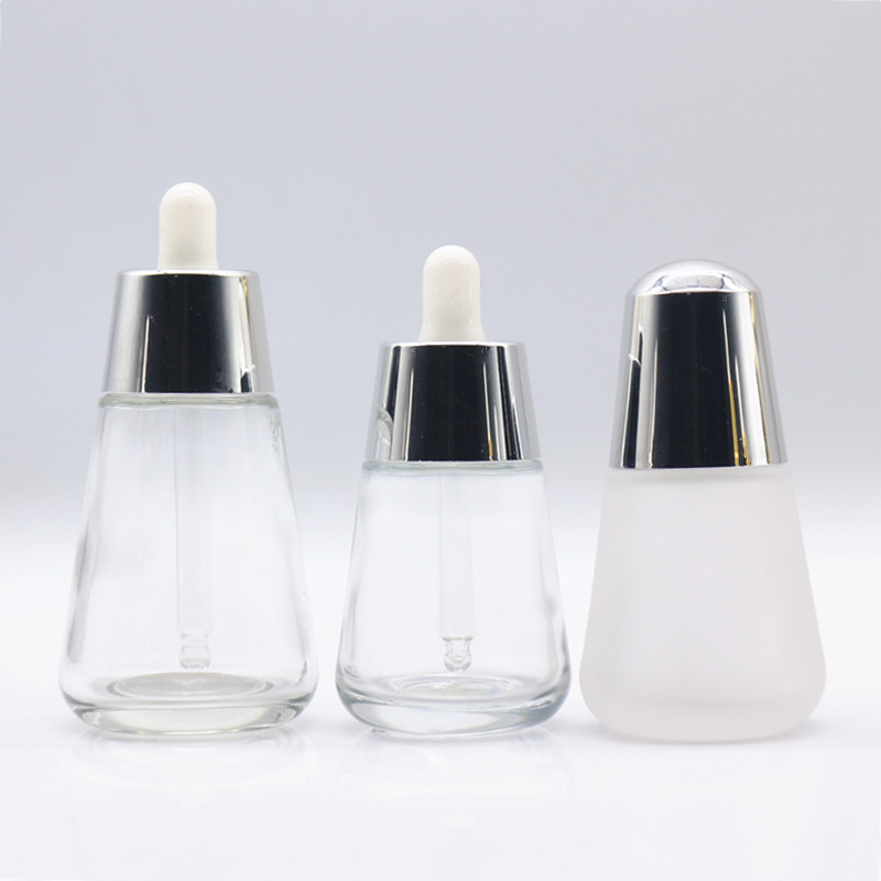 30ml 50ml triangle glass dropper bottle/wholesale glass perfume bottles/essential oil dropper bottle