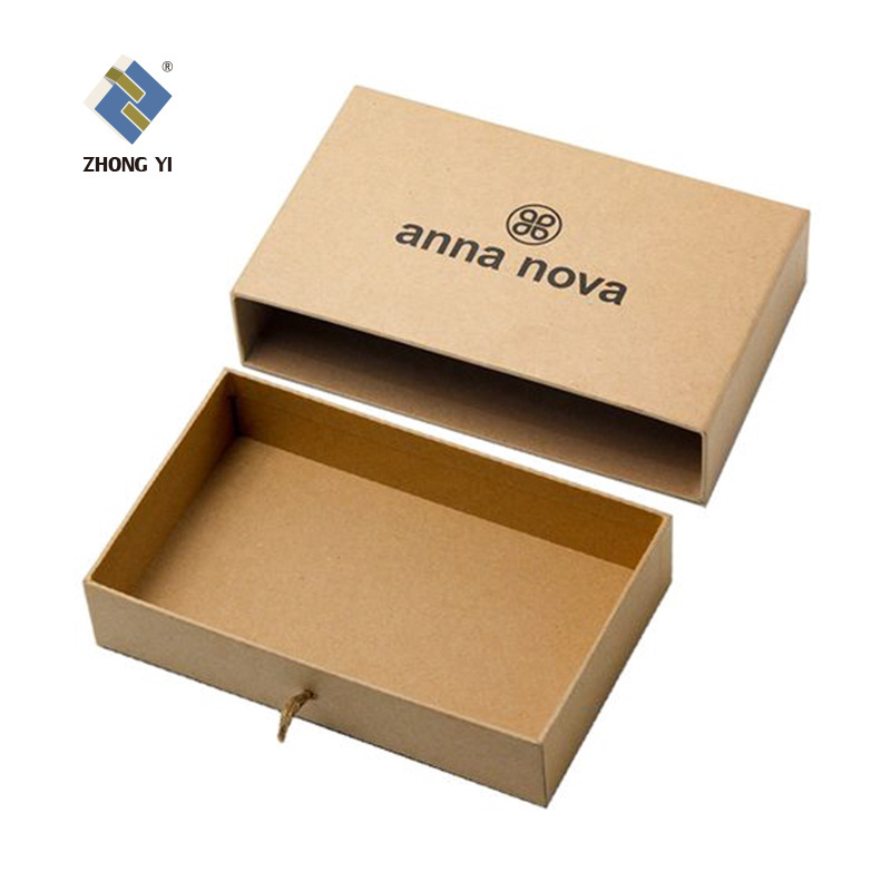 General Tool Box Parts Tandem Cardboard Corrugated Drawer Slide Gift Box Packaging Luxury Newborn Clothes