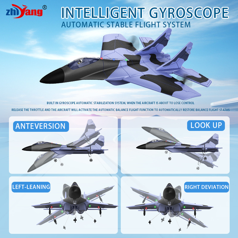 Factory Wholesale EPP Foam Fighter Jet Plane High-Performance Custom Logo RC Model Airplane Plane