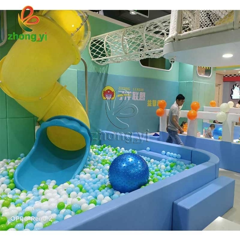 Children new style indoor playground hot sell multifunctional toys kids cheap colorful plastic swing slide