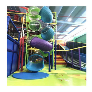 Children new style indoor playground hot sell multifunctional toys kids cheap colorful plastic swing slide