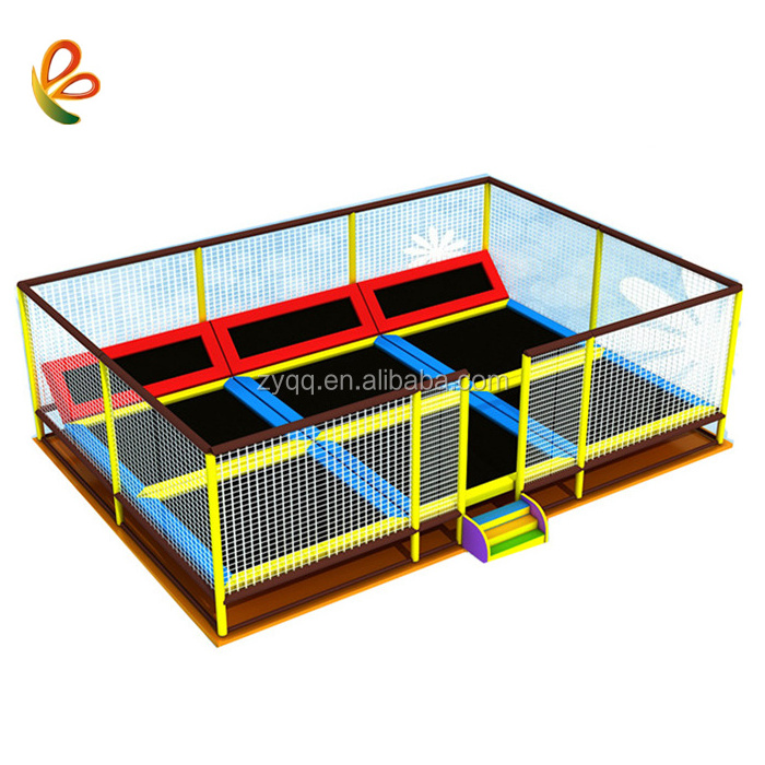 Customized Size interactive mini indoor trampoline park equipment