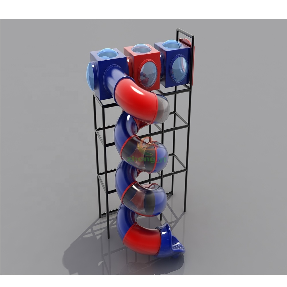 customized high quality Children Plastic slide toys Kids outdoor playground equipment For Sale