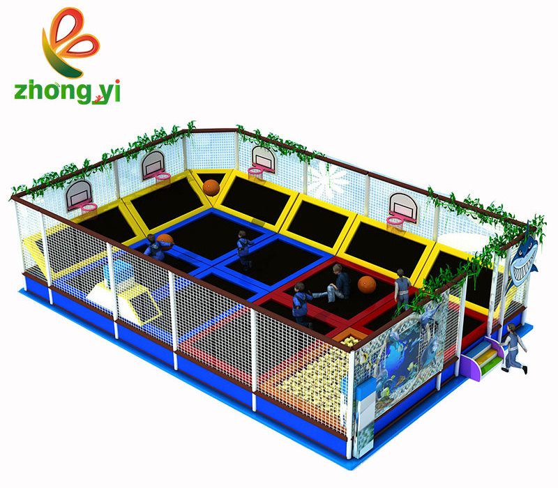 big kids jump outdoor trampoline park equipment commercial fitness indoor trampoline