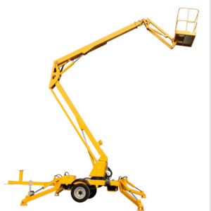 chinese aerial platform nacelle elevatrice towable bucket lift cherry picker 20m aerial man lift boomlift