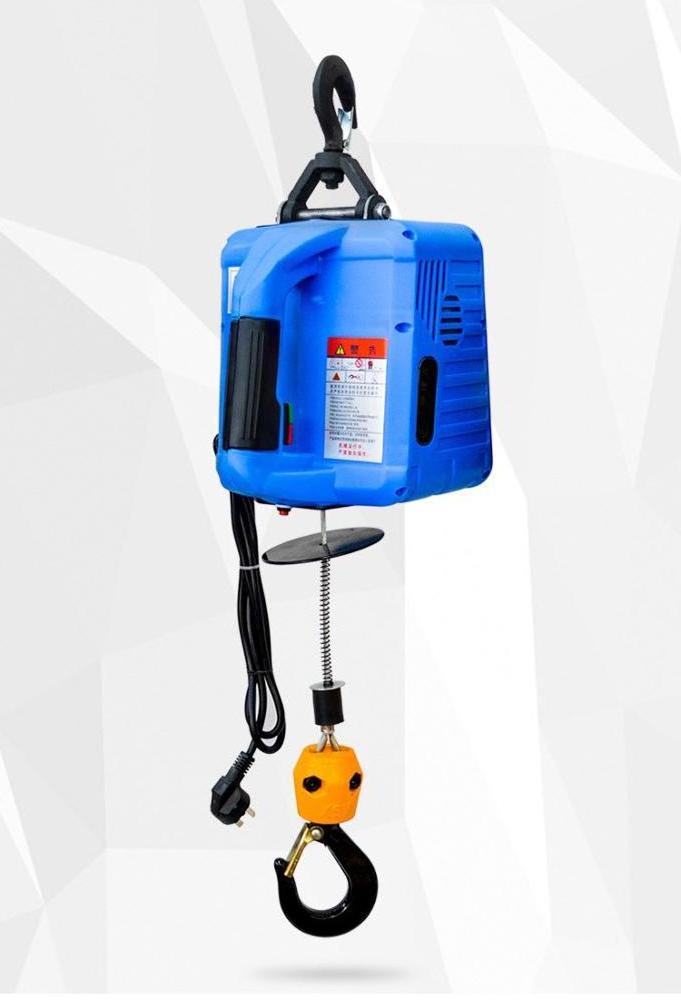 Portable small utility electric wire rope hoist 200-500KG