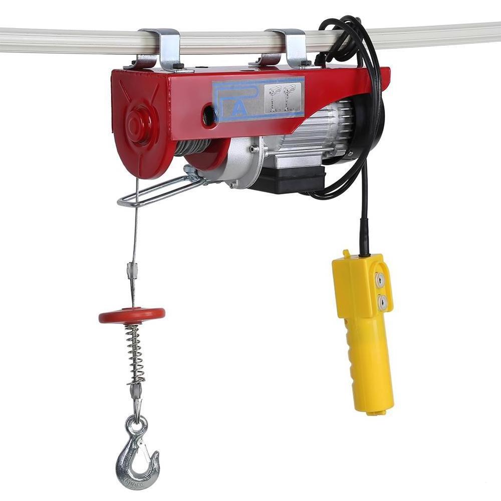 PA type PA250kg PA500 500kg 220v motor 1000kg small mini wire rope electric cable Pulley chain hoist crane winch