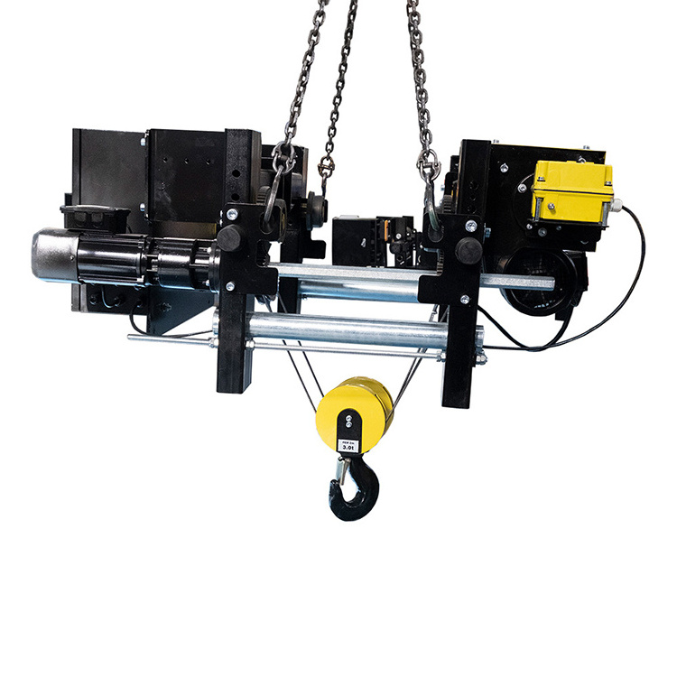 Gantry/Overhead Crane Trolley Running Monorail Electric Hoist 5 ton Monorail Hoist Crane