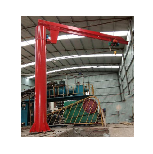 high efficient lifting swing jib crane  with wire rope hoist