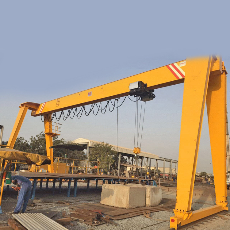 Overhead Gantry Crane 5 Ton 10 Ton Electric Hoist Harage Hantry Crane Single Girder Gantry Crane