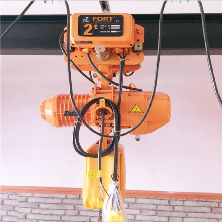 customized 0.5 1 2 3 5 10 20 ton electric chain hoist used on workshop for sale