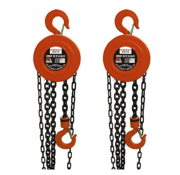 5 ton manual chain hoist  lifting hoist with motor trolley from professional factory manufacturer