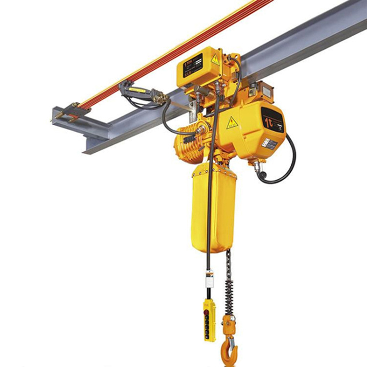 customized 0.5 1 2 3 5 10 20 ton electric chain hoist used on workshop for sale