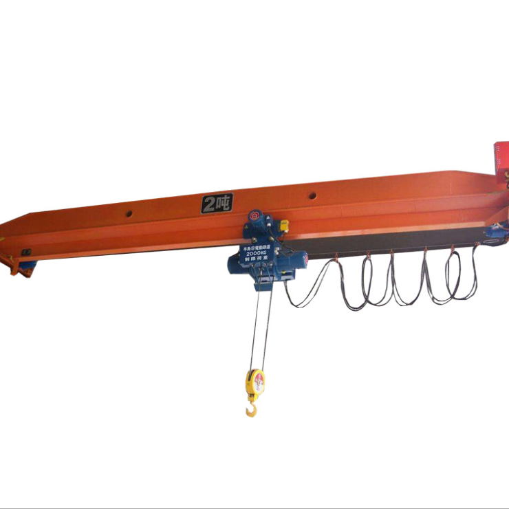 Single Girder 16 ton Overhead Crane Hoist Lift Single Beam Electric Bridge Crane Electric Trolley Overhead Crane