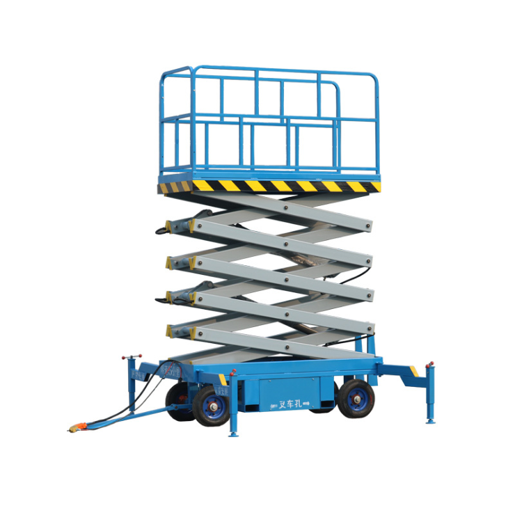 12 meter Scissor lift scaffolding  18m 500kg Hydraulic electric lift mobile scissor shear fork lift platform