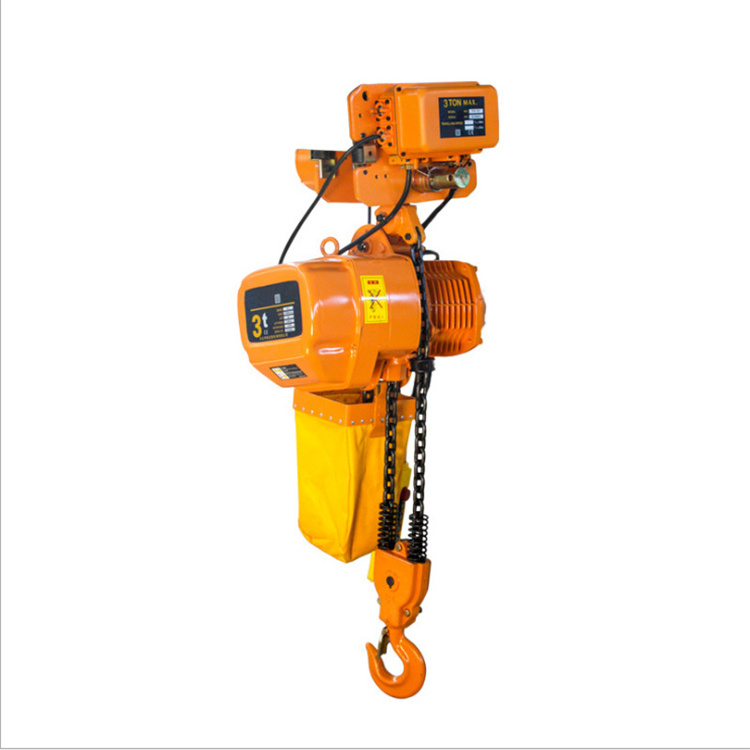 customized 0.5 1 2 3 5 10 20 ton electric chain hoist used on workshop for sale