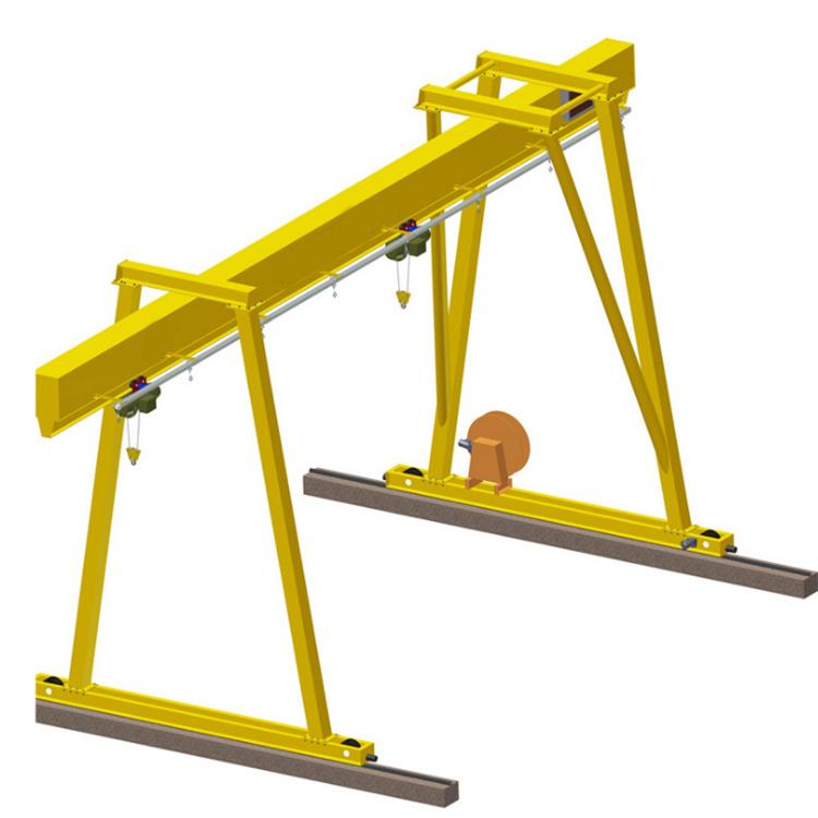 Single Beam Gantry Crane China Gantry Crane 5 Ton Price Single Girder Mobile MH Type Gantry Crane