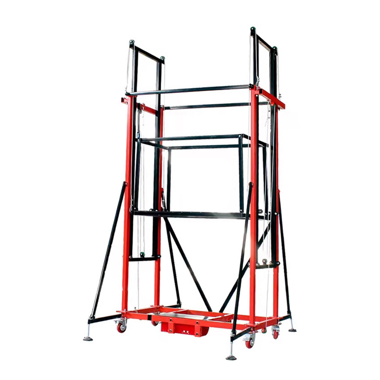 folder ladder hydraulic automatic  electric scaffold lift portable