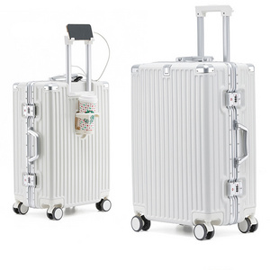 Wholesale oem Aluminum Luggage Luggage Travel Bags Aluminum Suitcase