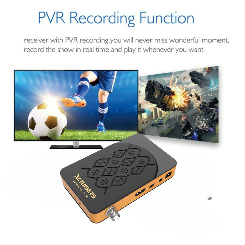 2024 Cheapest Africa DVB-S2 decoder Satellite TV Receiver free to air iks server HD 1080P h.264 decoders with Bluetooth Remote