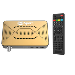 2024 New h.265 DVB-S2 iks server Digital Satellite TV Receiver hevc 265 24h-Sport II FTA Decoder HD IP*TV Set Top Box for Africa