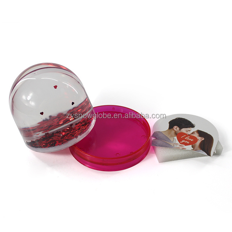 Photo snow globe kit