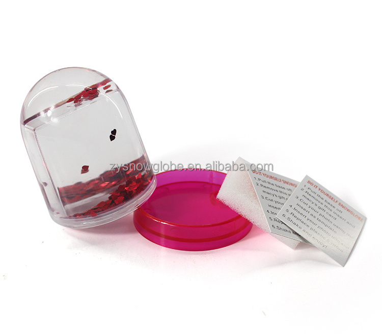 Photo snow globe kit