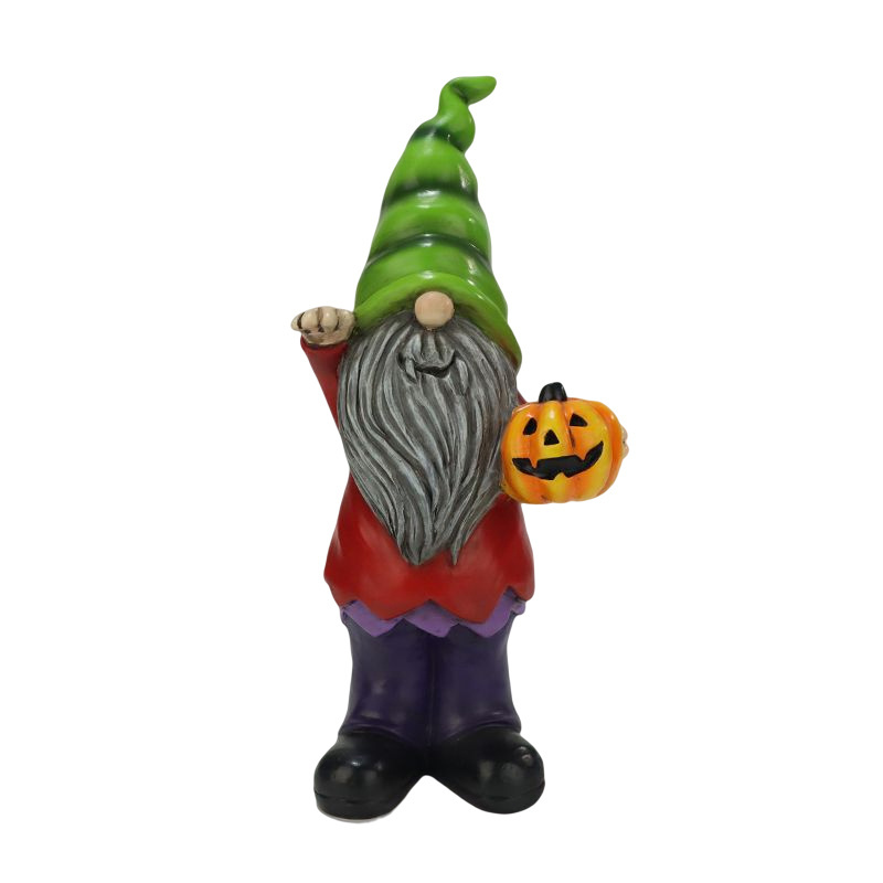 Resin Craft Figurine Terrible Vampire Zombies Gnome 12inch Height for Halloween Festival Indoor outdoor Accessories decoration