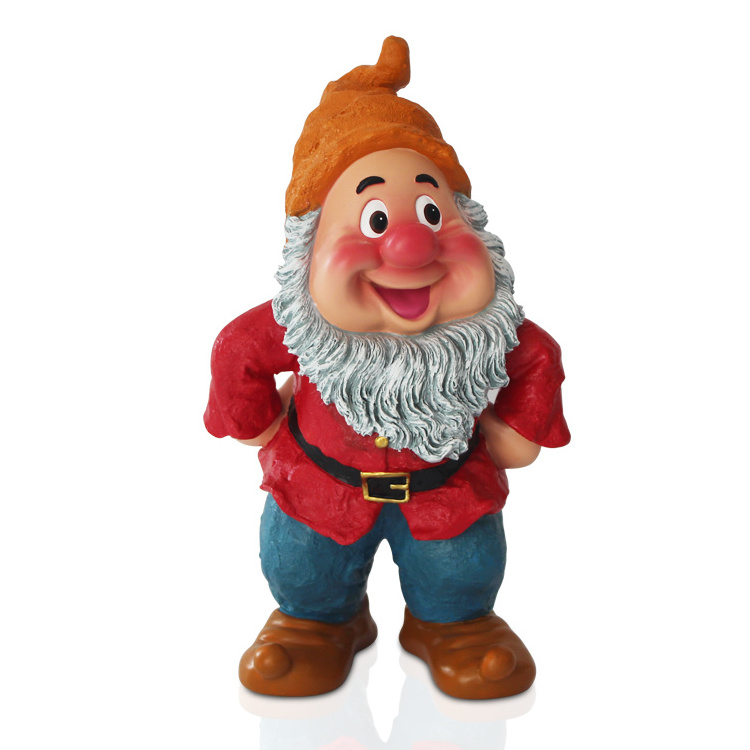 Resin wholesale custom garden decoration cartoon classic character Seven Dwarfs statue