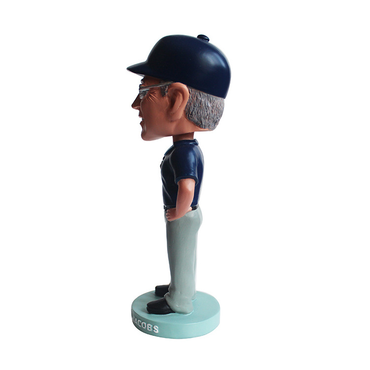 Custom resin cartoon character famous people bobble head