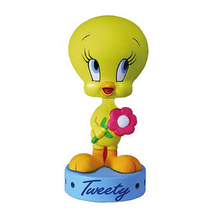 Polyresin cartoon character tweety bobble head