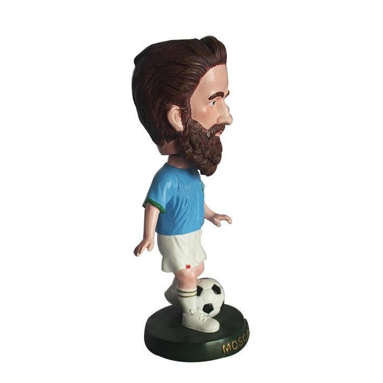 custom cheap mini football figures toy  miniature soccer player action figure