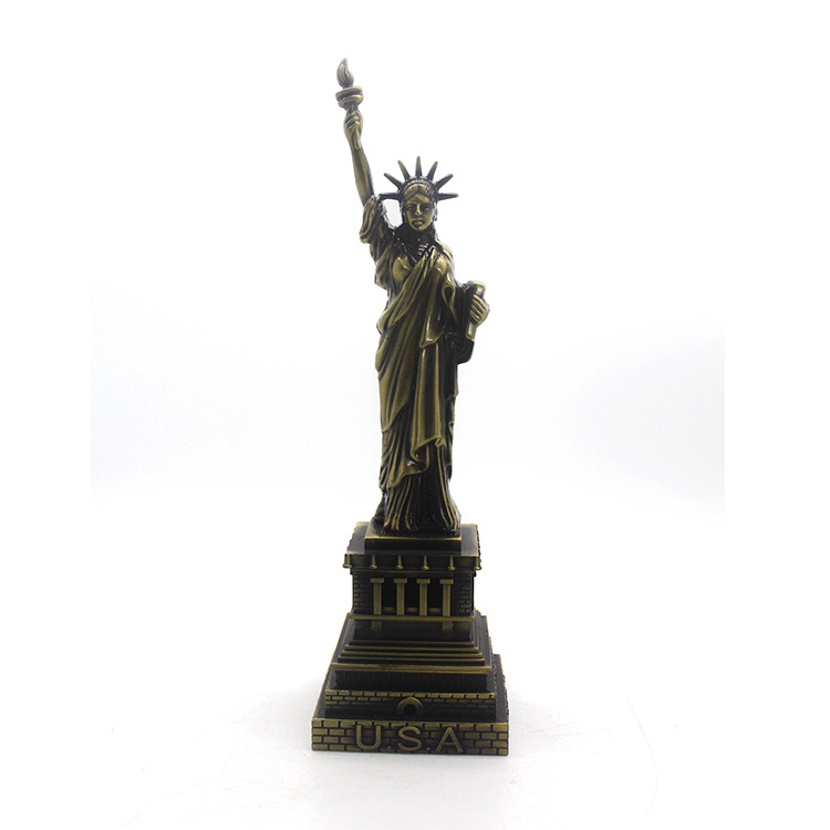 antique resin statue of liberty figure statue