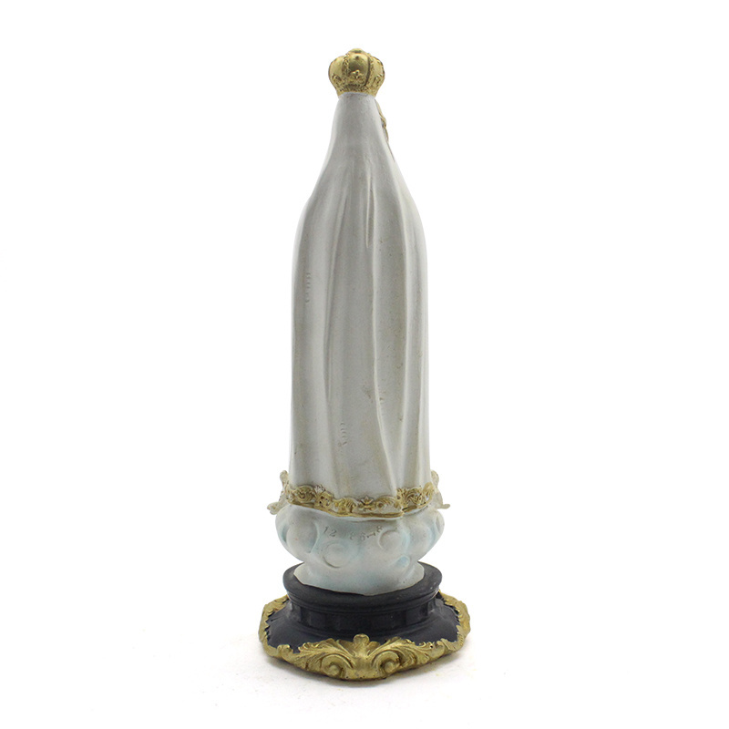 custom antique Europe style polyresin catholic religious blessed virgin mary statue