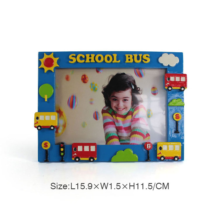 custom 3d resin photo frame for child