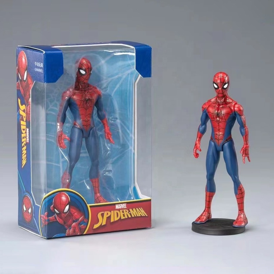 Superhero PVC cartoon character statue children's toy spider man birthday Venoms and massacres gift .anime figure