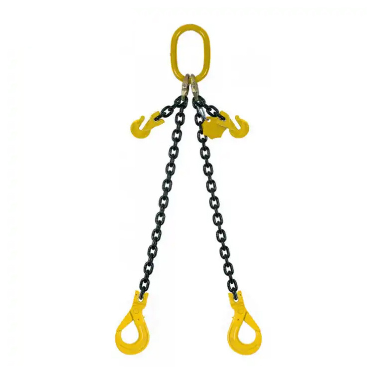 Standard Heavy Duty Chain Black Gold 420 O Ring High Alloy Lifting Chainh G80 Allochaint Treated Lifting Steel 6mm - 14mm CN;HEB