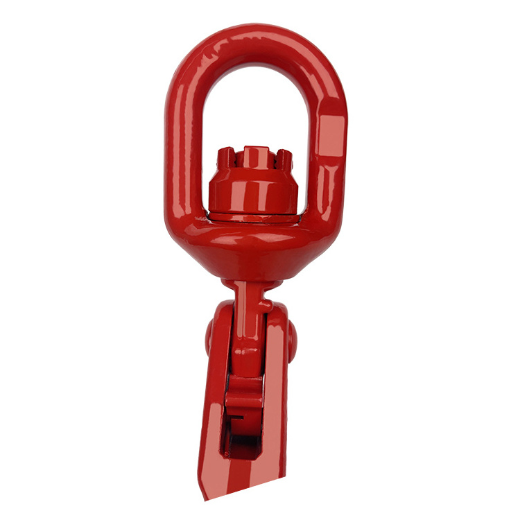 Grade 80 European Type Swivel Self Locking Safety Hook