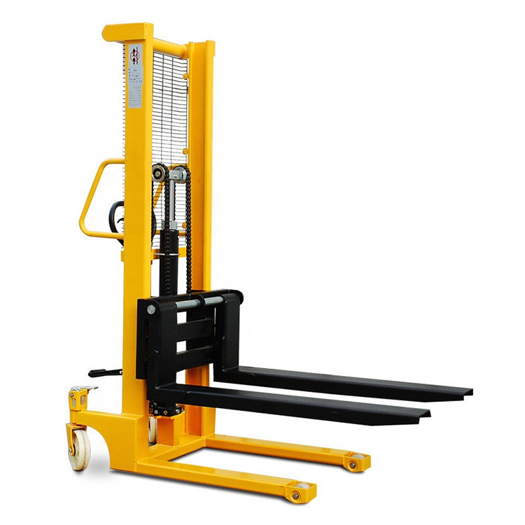 Safe and Strong Hydraulic Manual Stacker Forklift 2 Ton 1.6M Hand Pallet Truck Stacker