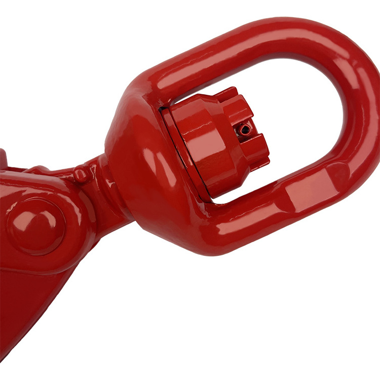 Professional production Drop Forged Heavy Lifting Chain Hoist Swivel Hook with Latch