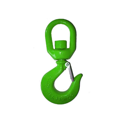 Grade 80 European Type Swivel Self Locking Safety Hook