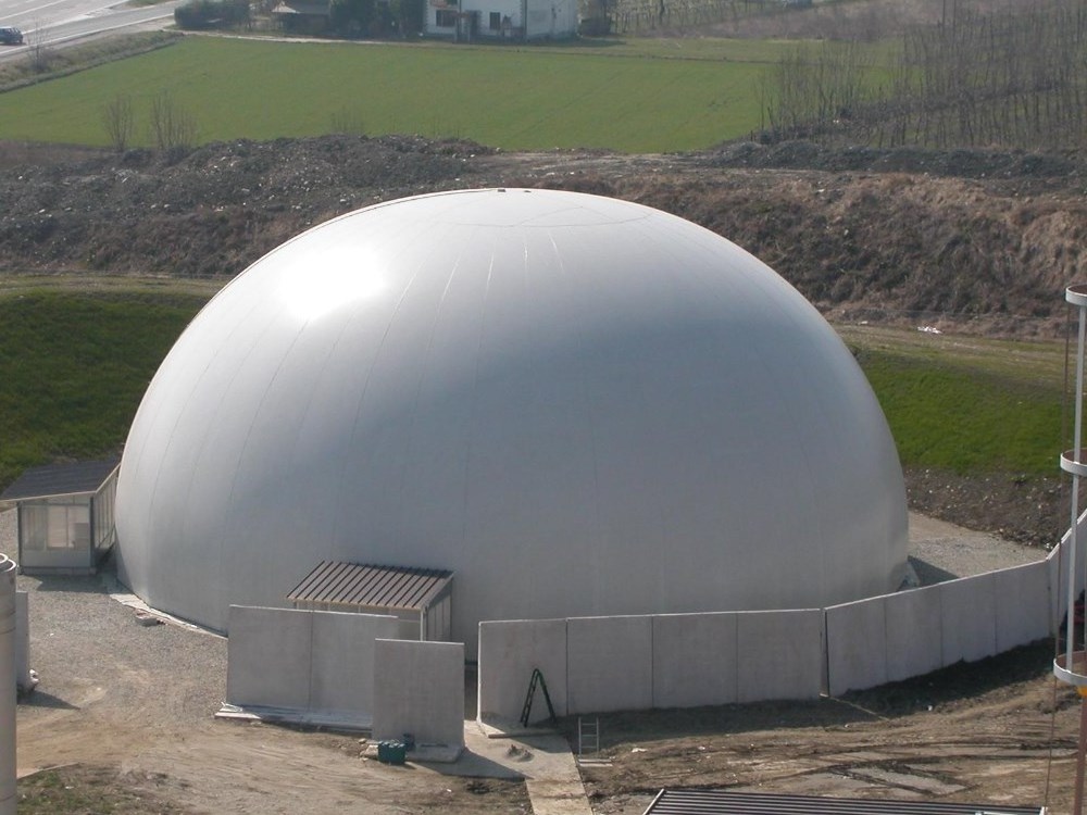 BSL dual membrane biogas storage balloon gas tank