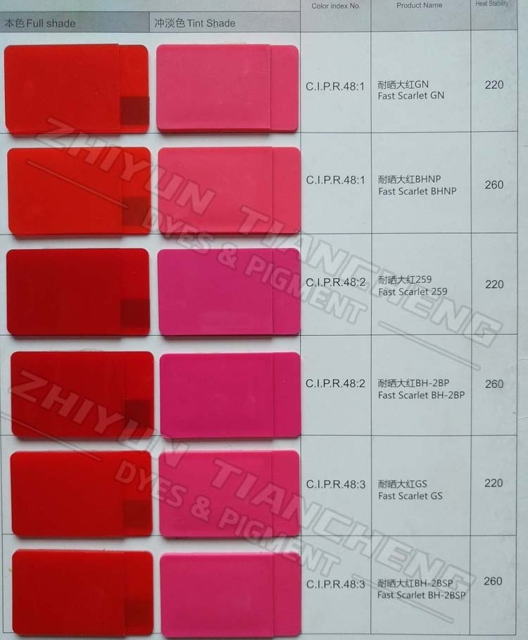 Factory Price Pigment Permanent Red FBB Pigment Red 146 color